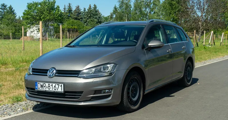 volkswagen golf Volkswagen Golf cena 45000 przebieg: 142000, rok produkcji 2014 z Wrocław